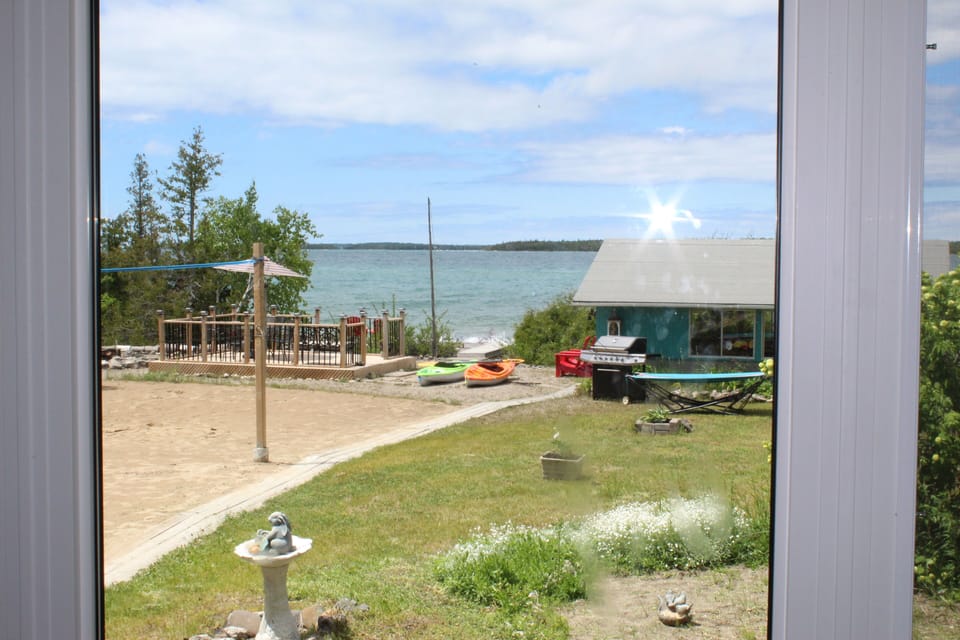 VIEW FROM THE LIVING ROOM