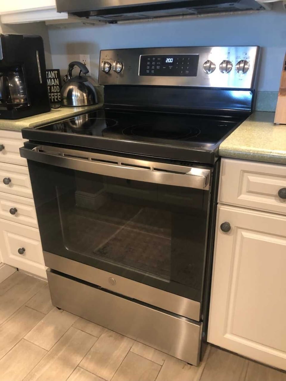 New stove installed October 2022
