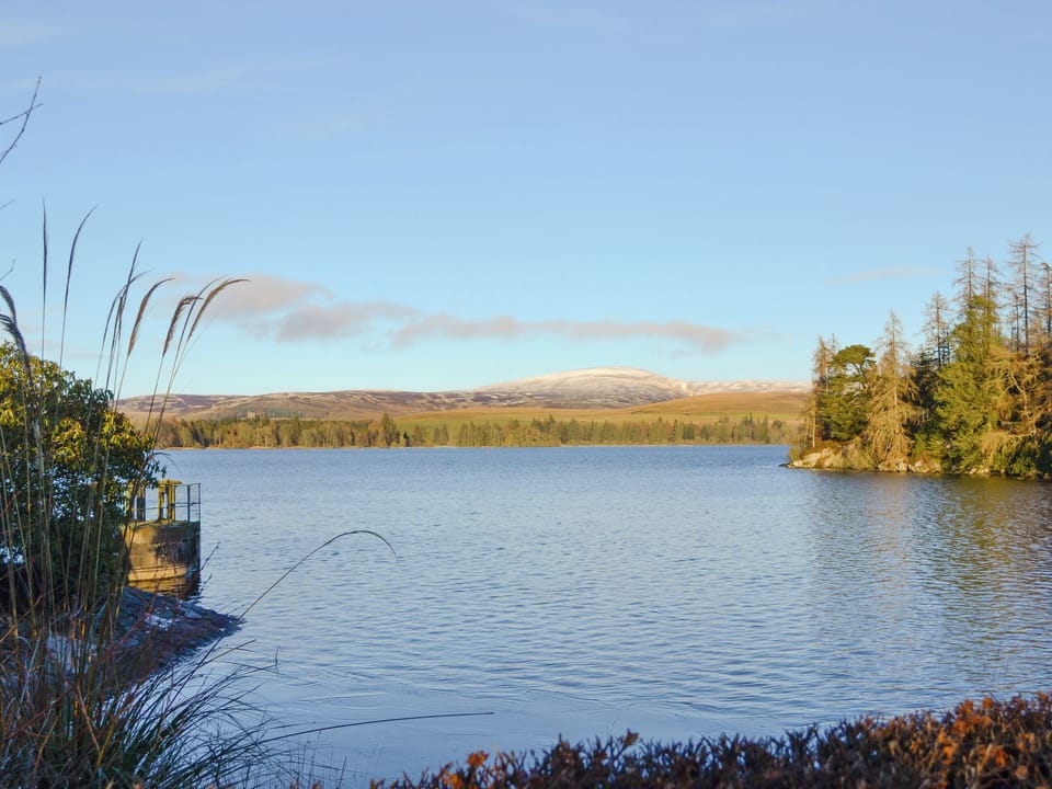 Picturesque Loch Lintrathen nearby | Burnbrae Cottage, Bridgend of Lintrathen, near Forfar