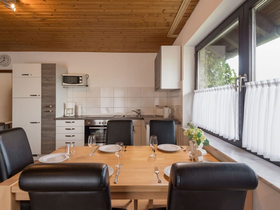 Property, Furniture, Table, Cabinetry, Wood, Chair, Plant, Countertop, Interior Design, Building