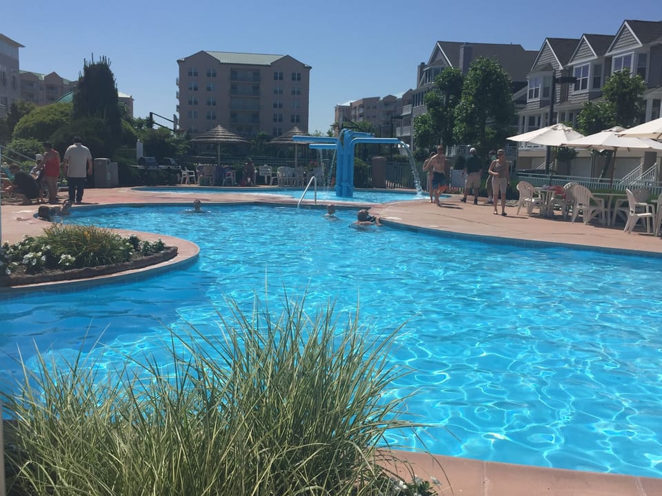 one of the four pools