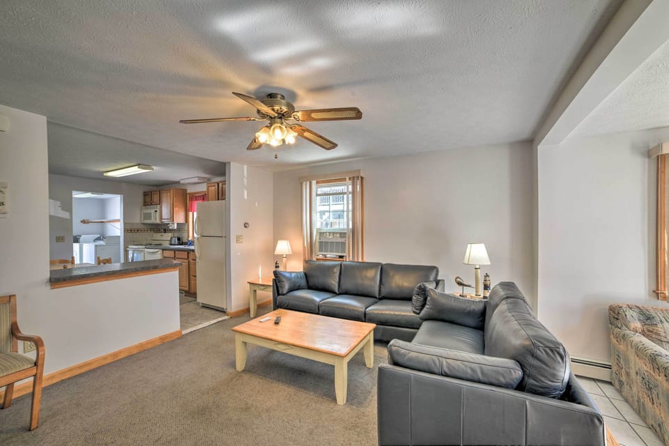 The living room is the perfect place to unwind in the afternoon.
