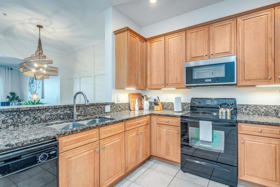 Save time with the Dishwasher and relax at the Beach
