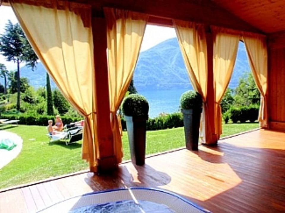 The view from the jacuzzi!