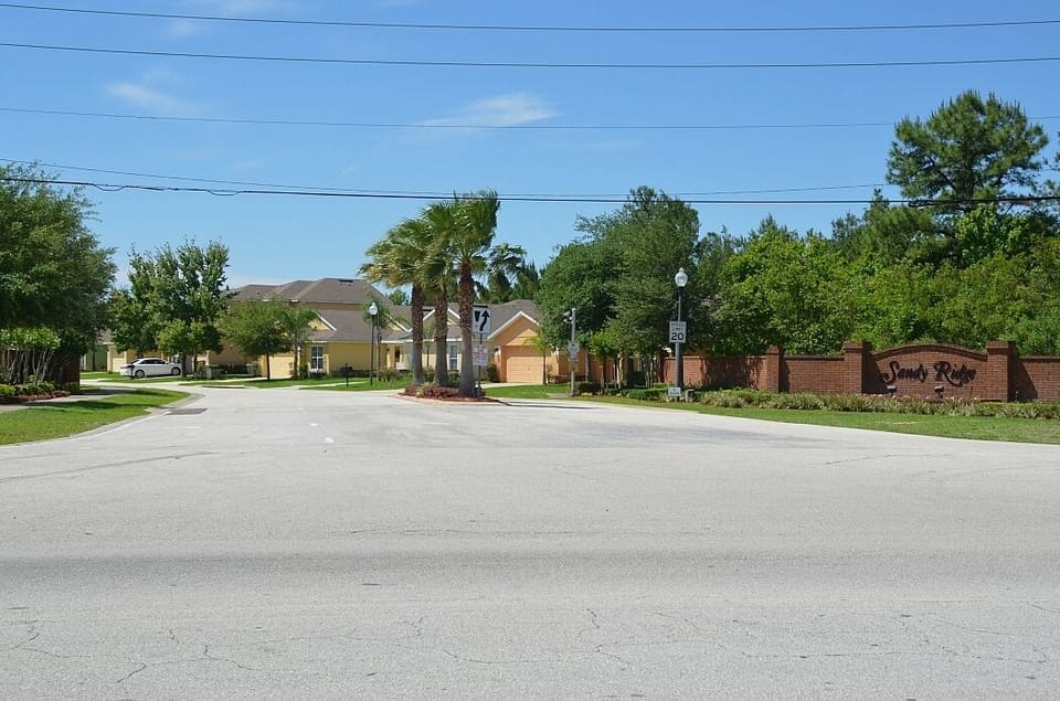 Sandy Ridge Entrance