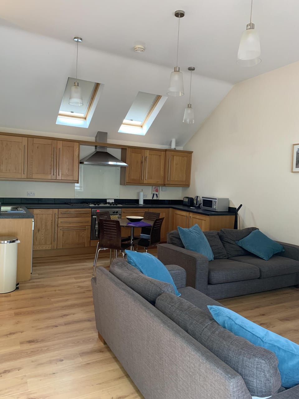 open plan area