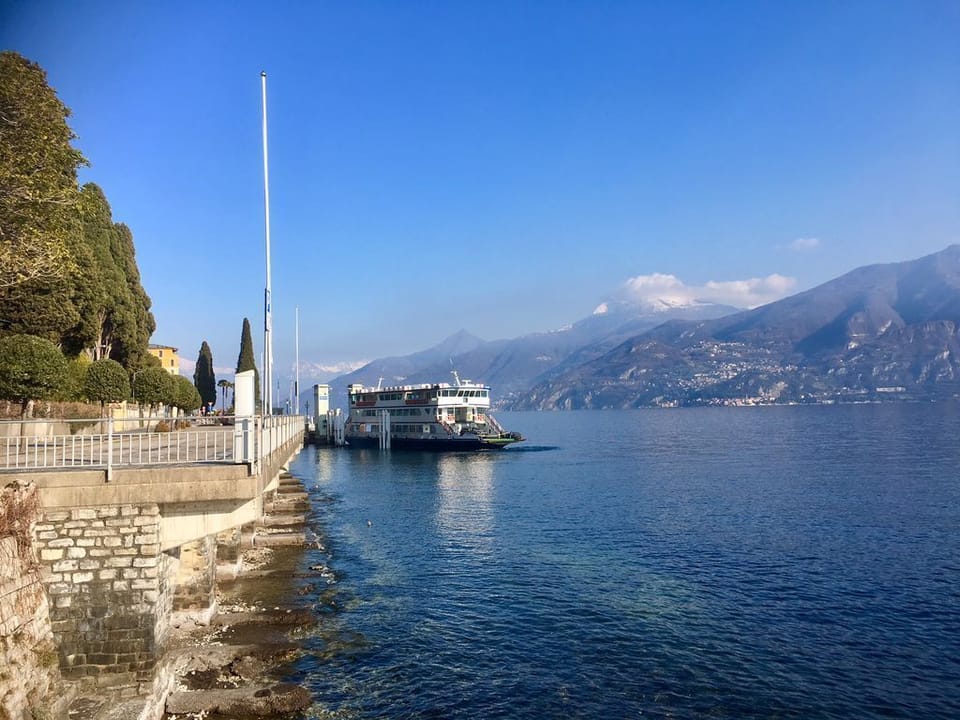 The ferry accesses all major lakeside villages.
