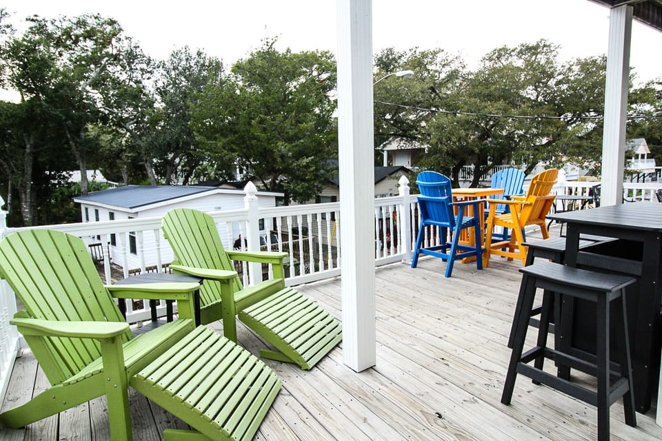 Relax, hang out and enjoy the scene!