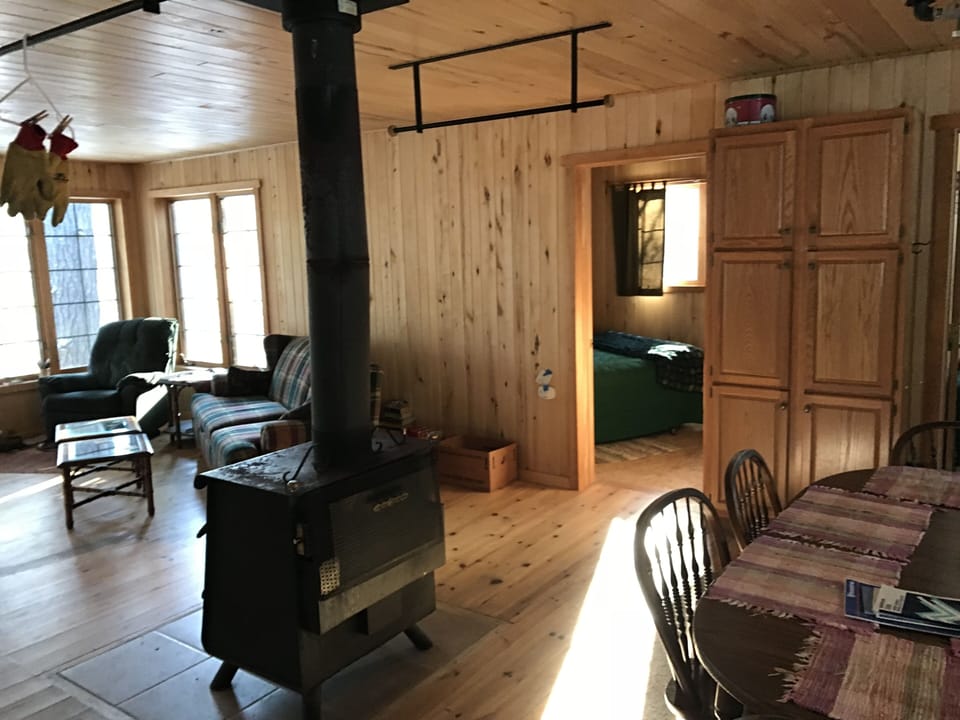 Here this photo shows how they are in the same room - wide open.