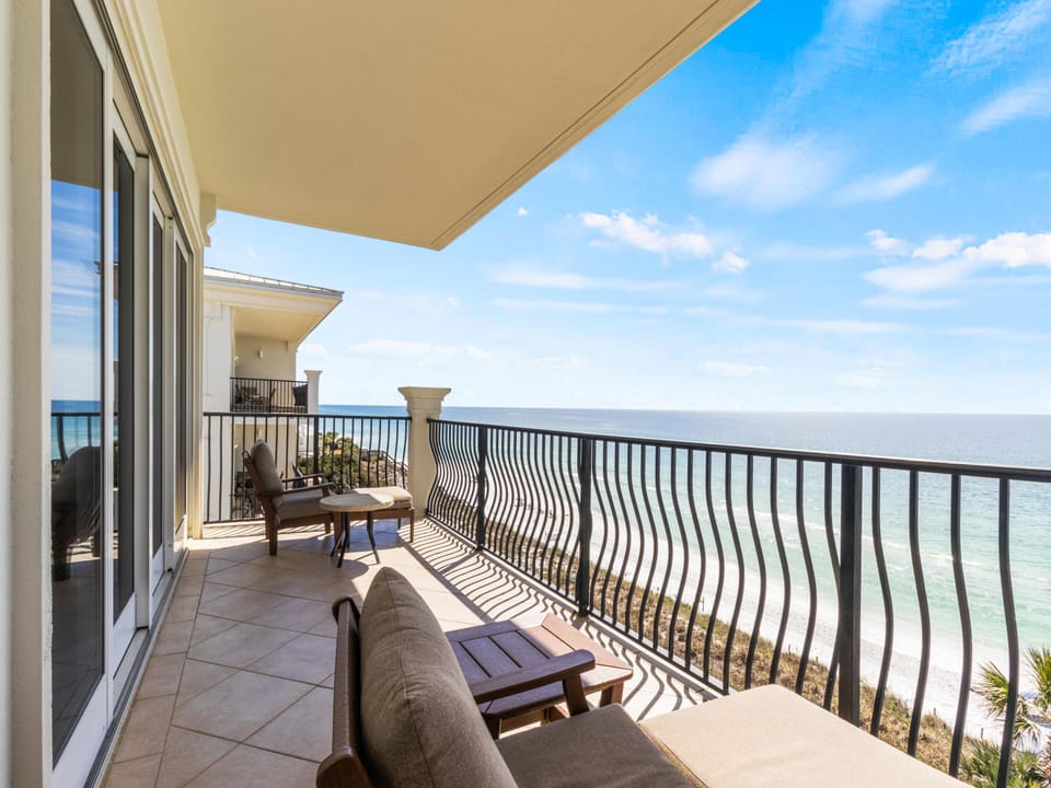 Gulf Front Balcony View
