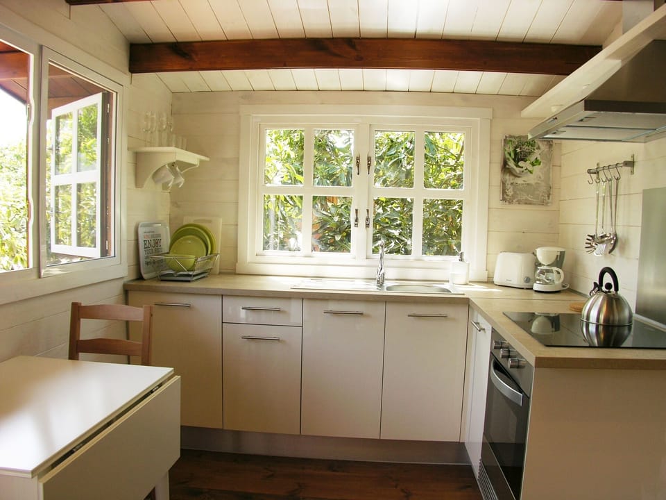Brand new, fully equipped modern kitchen for those days you feel like staying in