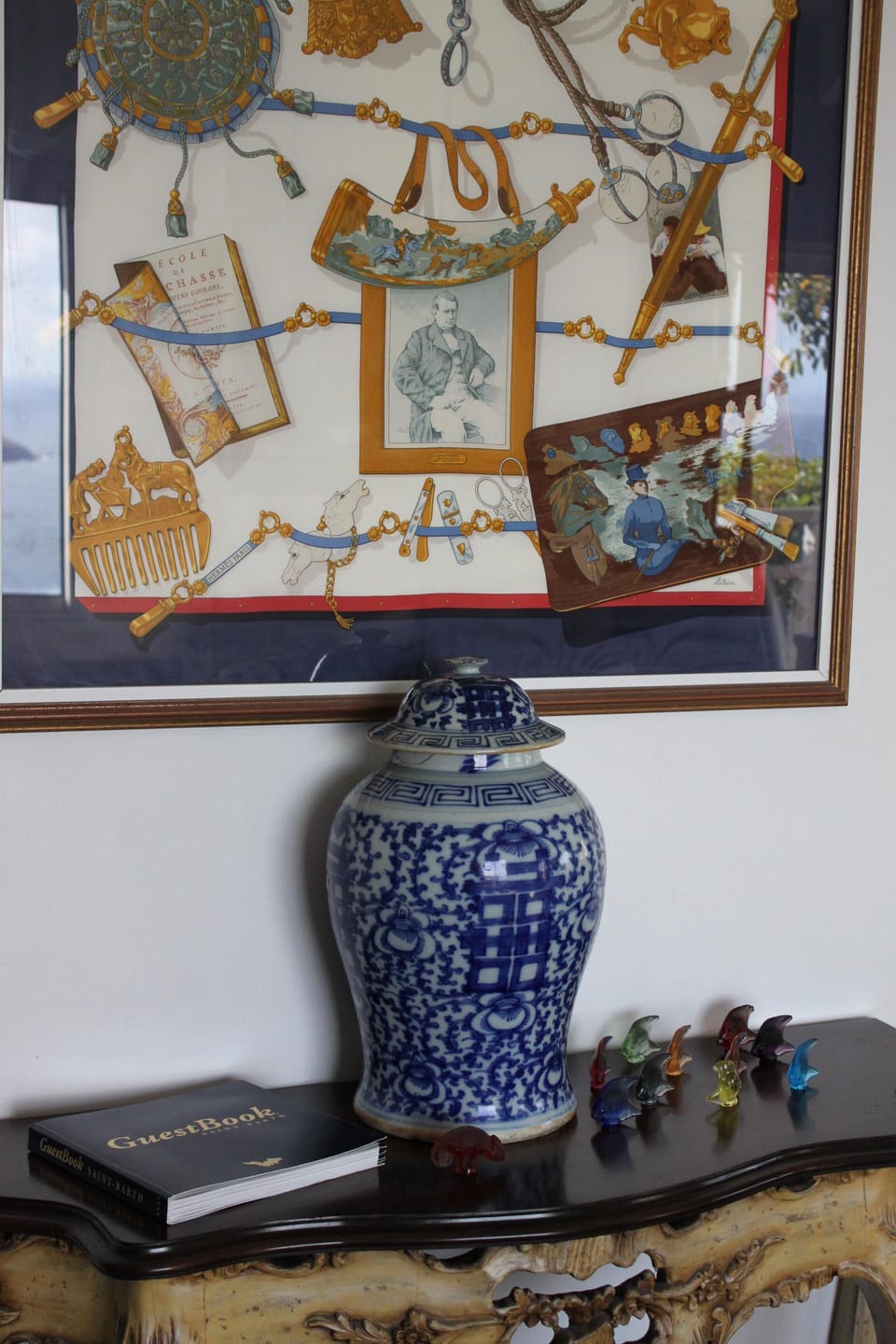 living room detail