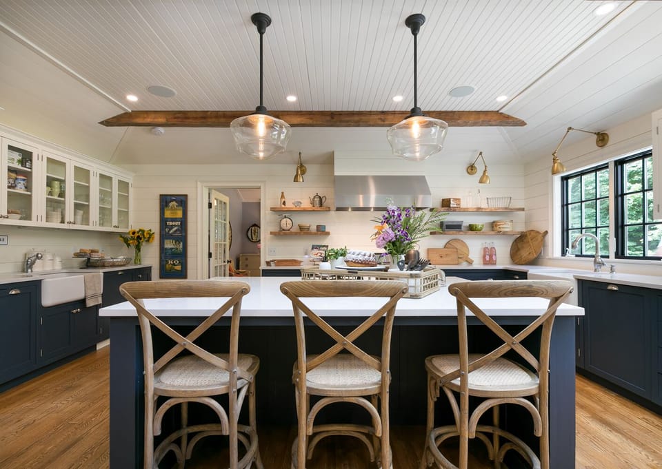 Designer kitchen is a chef's dream with 48" Viking  stove, 2 sinks, 2 dishwasher