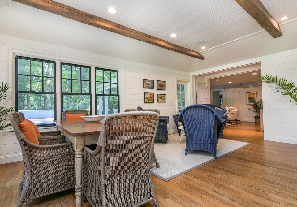 Large, open kitchen is perfect for entertaining.