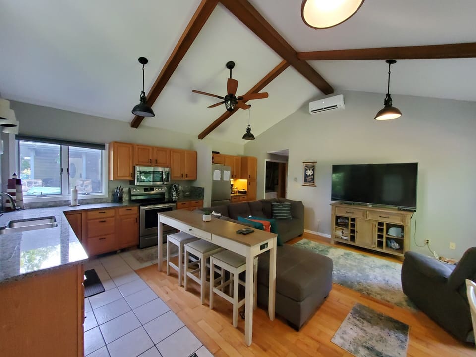 Open Concept kitchen and living room