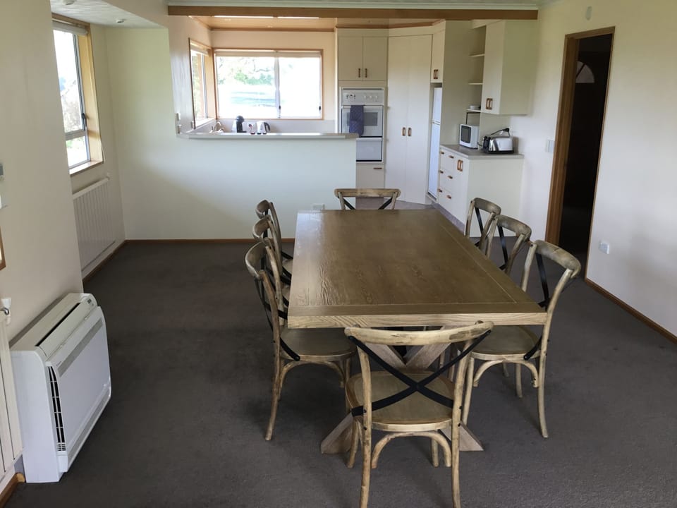 Kitchen and dining room