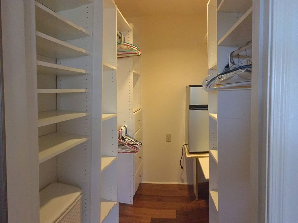 Plenty of closet space
