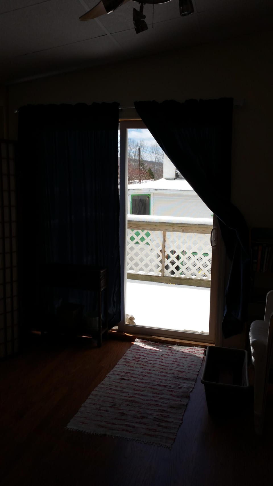 Deck off bedroom