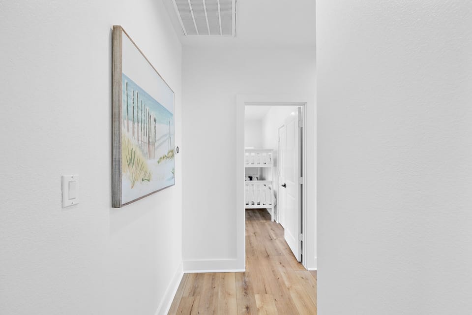Hall between King Bedroom and bunk room