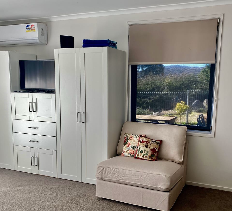 Single seat sofa folds outfor a comfortable bed - note it is low like a trundle