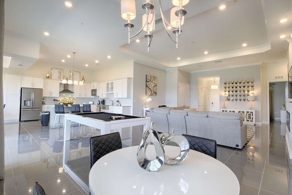 Game Table or Extra Dining Table Seats Up To Four (4) Guests