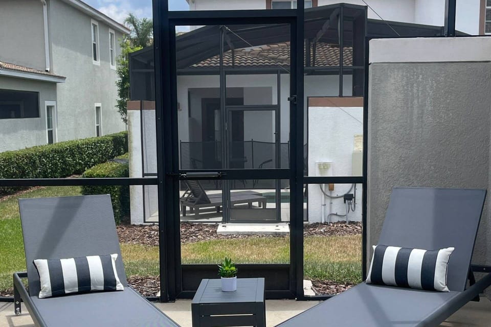 A Perfect Way To Sun - Two Sun Lounger Provided For Your Convenience