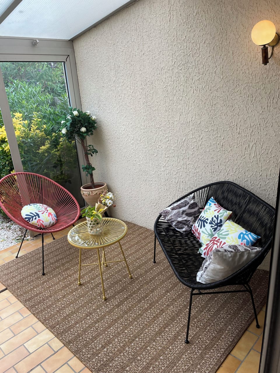Petit salon terrasse/patio
