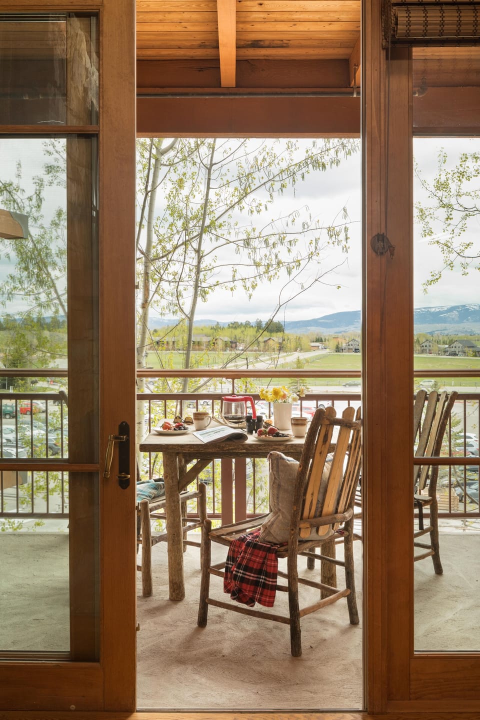 Private patio