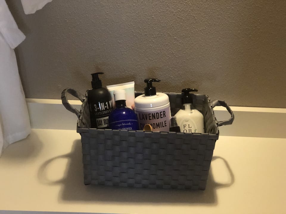 Lotions, scrubs, and treatments for your use 