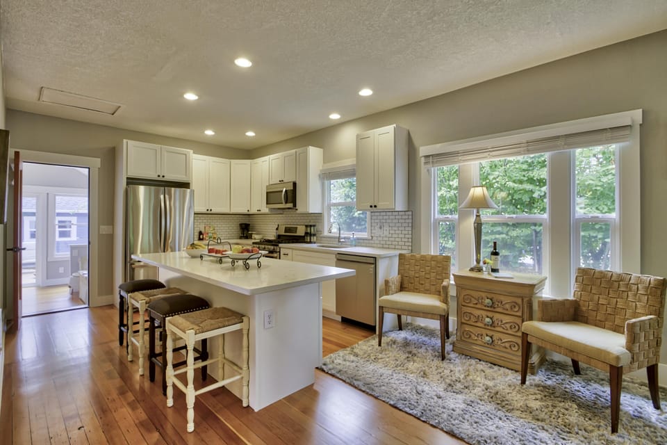 Breakfast bar for full family meal preparation