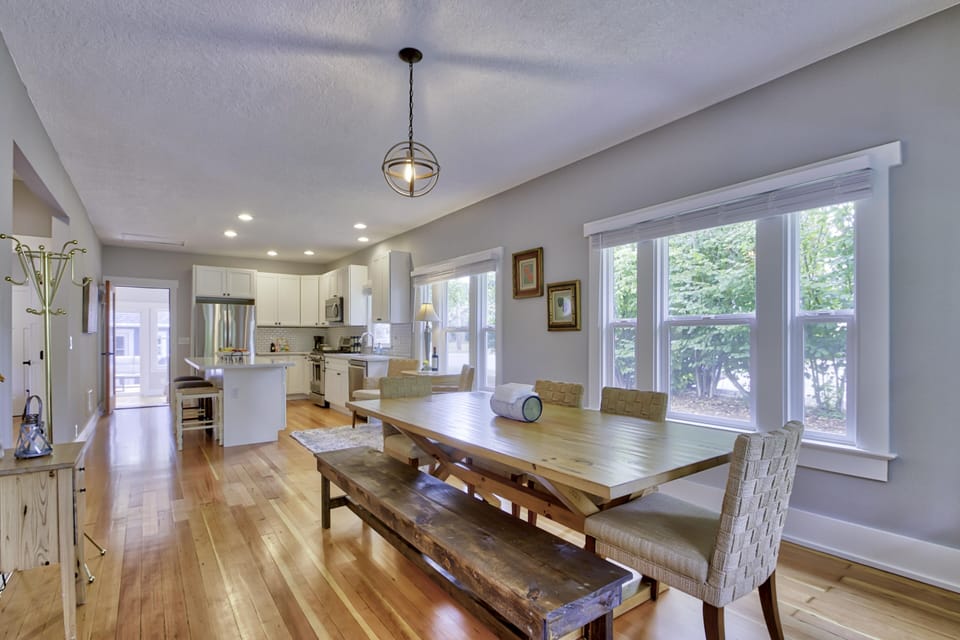 Dinning table seats 10