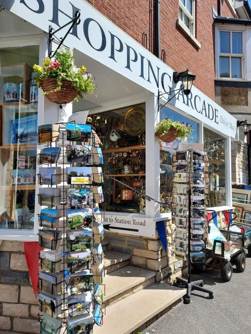 Shopping Arcade Below Apartments