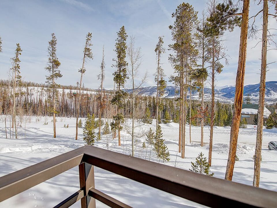 Stunning mountains views from our deck!