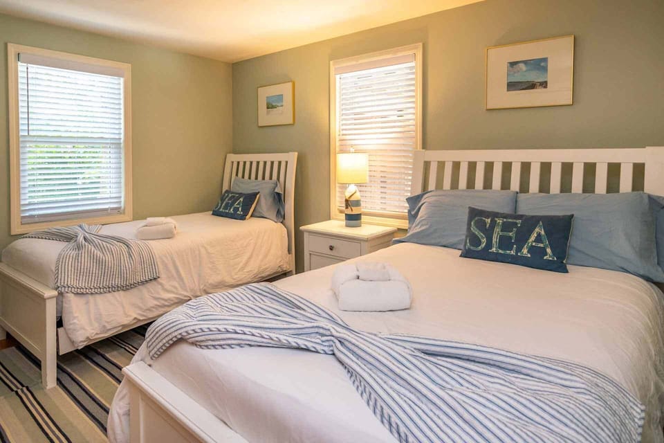 Bedroom 3 One Double Bed and One Twin Bed. First Floor