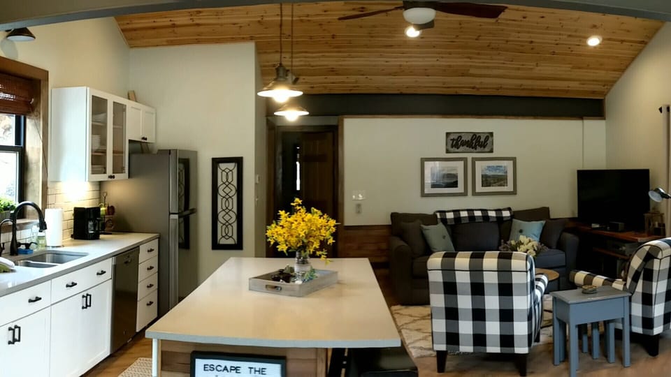 Great room includes Satellite TV, and very comfortable sleeper/sofa.