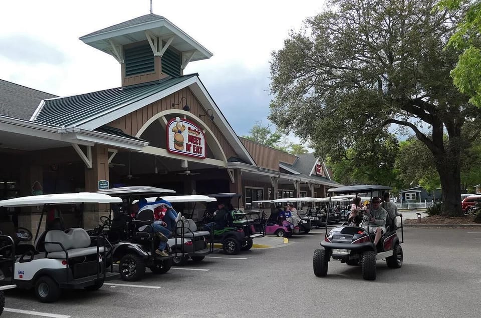 Campground snack, grocery store and laundromat area