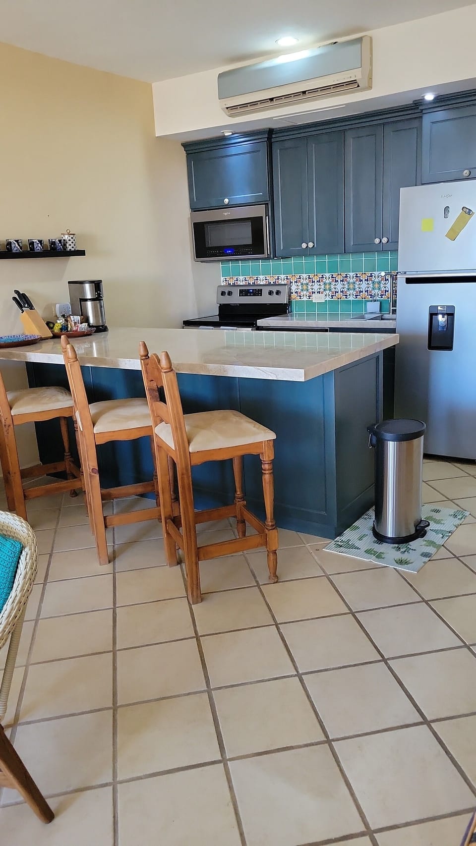 Custom Kitchen  remodel in 2021. Natural Quartzite counters.