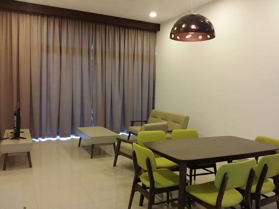 Dining and living hall.