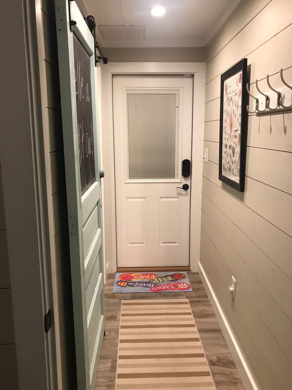 Downstairs hall