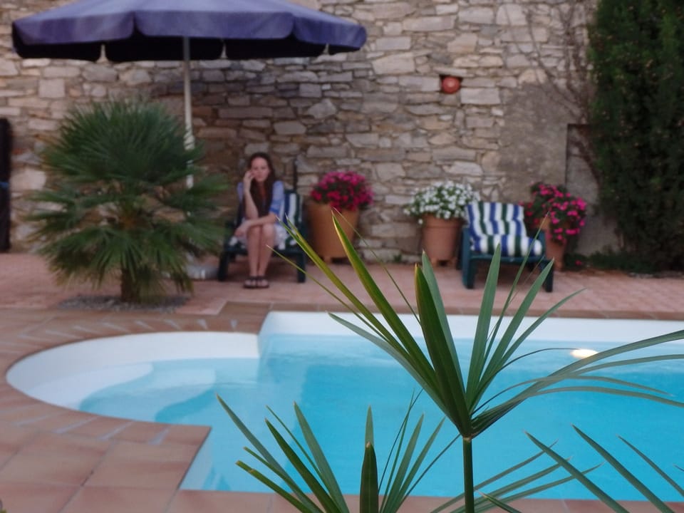 Poolside view