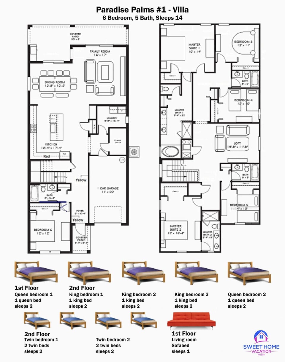 Sweet Home Vacation Disney Rentals Vacation Homes Florida Orlando Paradise Palms