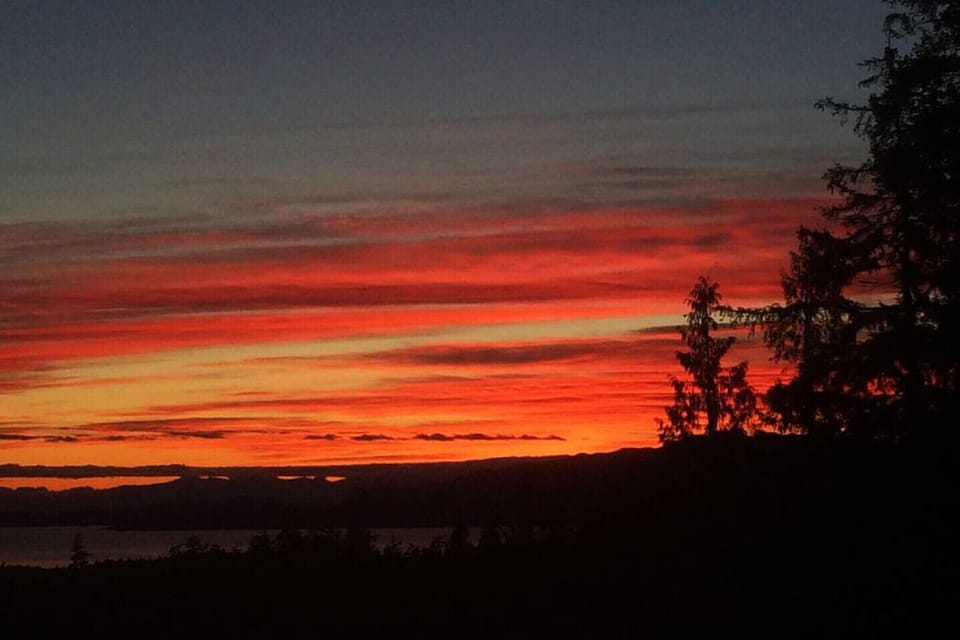 Brilliant sunset