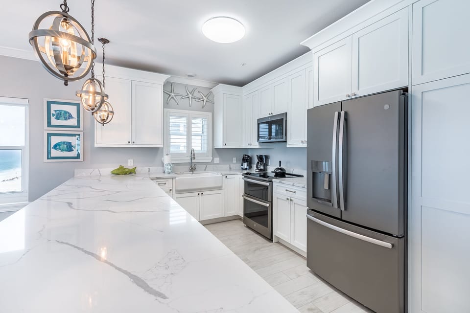 Fabulous Kitchen Remodel - Pretty Pendant Lighting