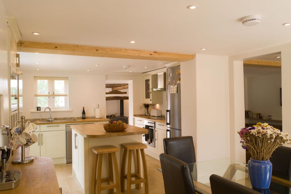 Modern well equipped kitchen