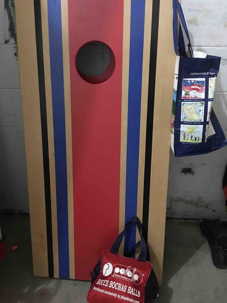 Corn hole, bocce, and many other outdoor family games