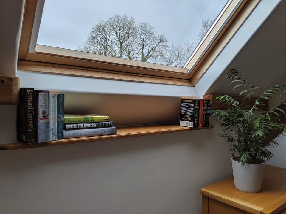 Plenty of reading material if you get fed up with star gazing!