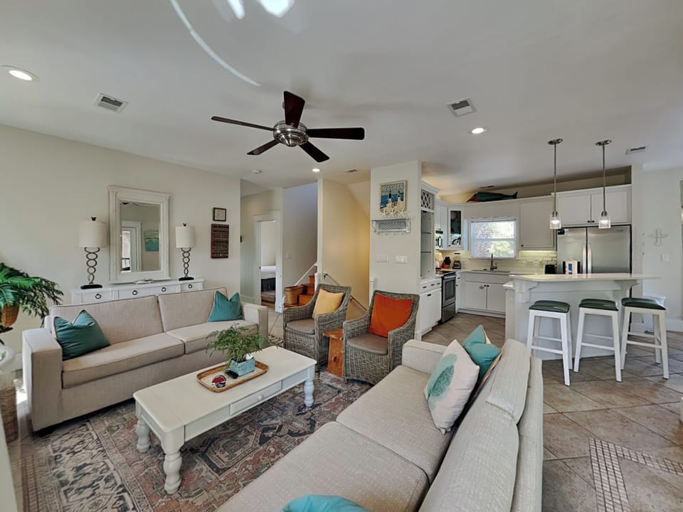 Living Area - Open Floor Plan - Second Floor