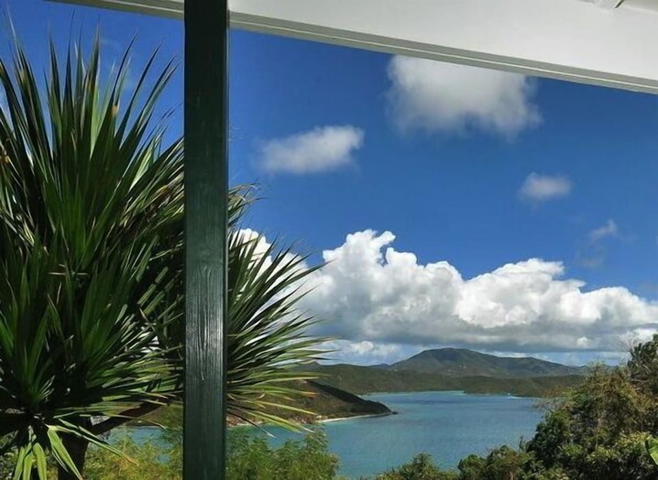 Hurricane Hole from porch