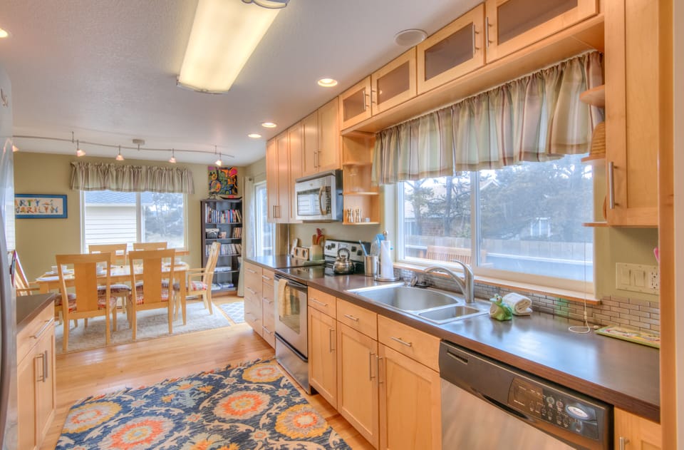Kitchen with a view