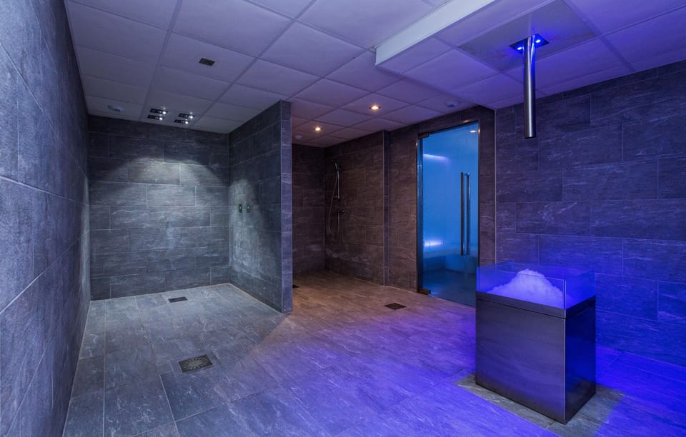 Relax in the sauna after a day on the slopes